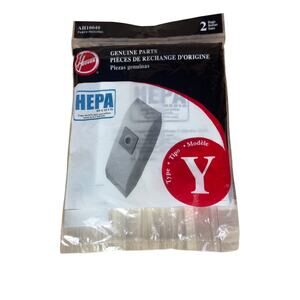Hoover Type Y HEPA Vacuum Bag Replacements New Sealed Package